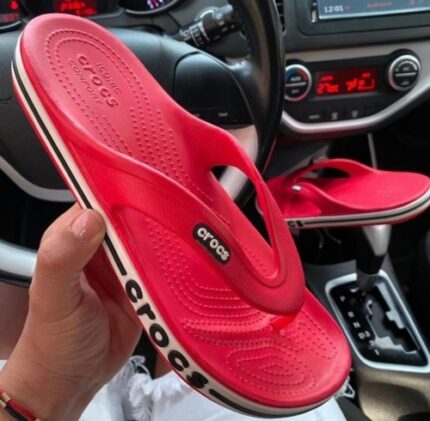 CROCS BAYABAND Red Flip