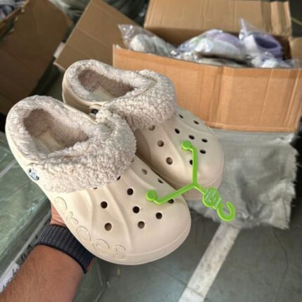 Crocs Bayaband Furr Cream