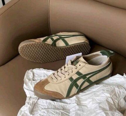 Onitsuka Tiger Beige Grass Green 246